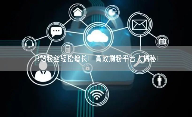B站粉丝轻松增长！高效刷粉平台大揭秘！