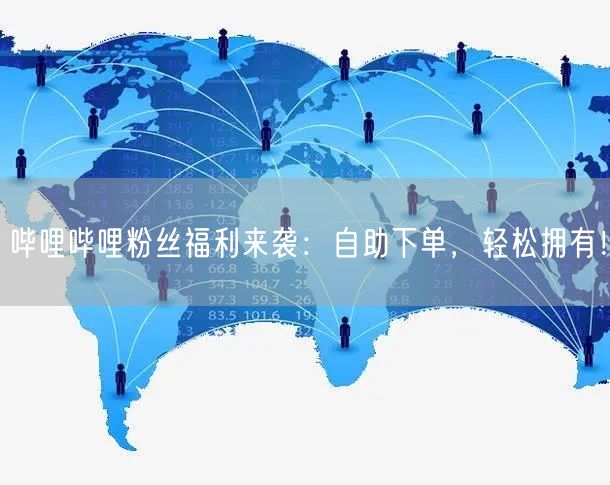 哔哩哔哩粉丝福利来袭：自助下单，轻松拥有！
